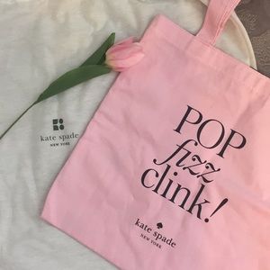 NWOT Kate Spade Canvas Tote